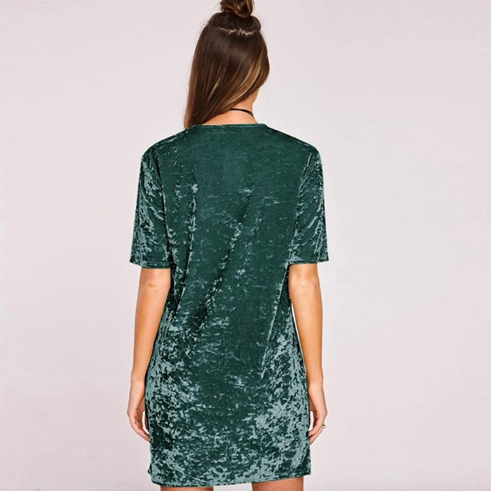 Z supply Green Velvet Dress